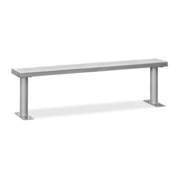 Salsbury Industries Aluminum Locker Bench - 84 Inches Wide
