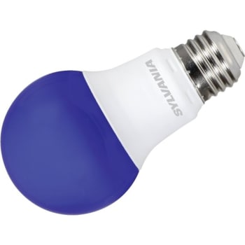 Image for Sylvania 8.5W A19 LED A-Line Bulb (Purple) (4-Pack) from HD Supply