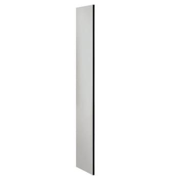 Salsbury Industries Wood Side Panel - Without Sloping Hood -18" Deep - Gray