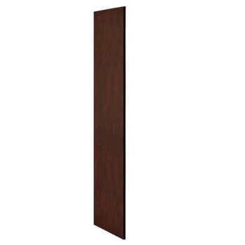 Image for Salsbury Industries Wood Side Panel - Without Sloping Hood -21" Deep - Mahogany from HD Supply