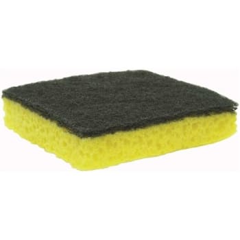 Hotel Size Medium Scouring Pad Scrub Sponge 3.5 X 3.5 Inch Package Of 40