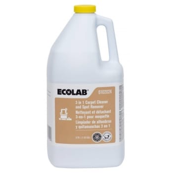 Image for Ecolab® 3 in 1 Carpet Cleaner and Spot Remover 1 Gallon, Case Of 2 from HD Supply