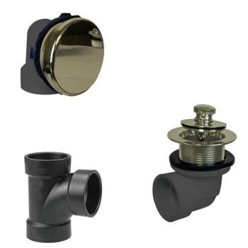 Image for Westbrass Illusionary Tip-Toe Bath Waste Overflow Plumber's Pack from HD Supply