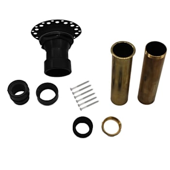 Westbrass Island Tub Drain Kit For Free Standing Tubs, Abs