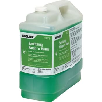 Image for Ecolab® Sanitizing Wash N Walk 2.5 Gallon from HD Supply
