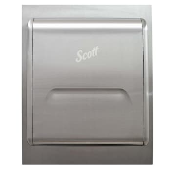 Image for Scott Pro Stainless Steel Recessed Dispenser Housing With Trim Panel from HD Supply