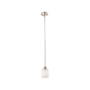 Seasons Aubrey LED Mini Pendant Satin Nickel