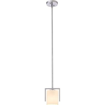 Image for Seasons® Karsen™ Mini-pendant, (1) Incandescent Bulb, Polished Chrome, 4.5w X 6.125d X 45.5"h from HD Supply