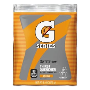 Image for Gatorade® 8.5 Oz Packets Orange Original Powdered Drink Mix Pack Of 40 from HD Supply