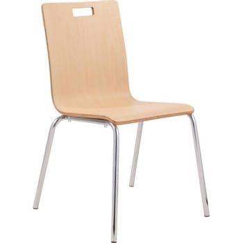 Image for National Public Seating® Bushwick Cafe Chair Natural from HD Supply