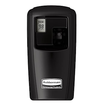 Rubbermaid Commercial Microburst 3000 Aerosol Lcd Black Air Freshener Dispenser (6-Pack)