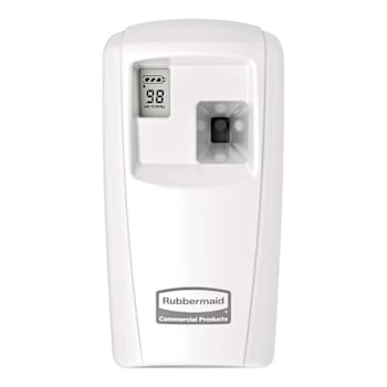 Rubbermaid Commercial Microburst 3000 Lcd White Air Freshener Dispenser (6-Pack)