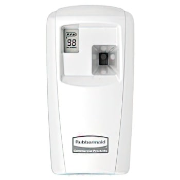 Rubbermaid Microburst 3000 LCD Programmable Air Freshener Dispenser (6-Pack) (White)