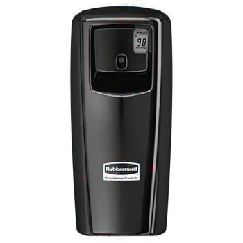 Rubbermaid Microburst 9000 Aerosol LCD Odor Control Air Freshener Dispenser (6-Pack) (Black)