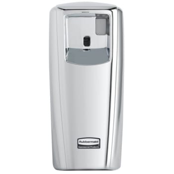 Rubbermaid Microburst 9000 Aerosol LCD Odor Control Air Freshener Dispenser (6-Pack) (Chrome)