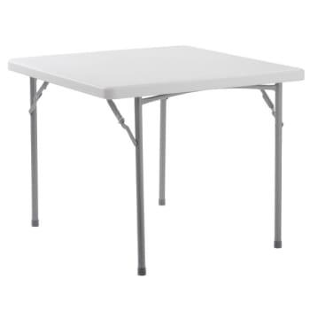 Image for National Public Seating® 36" X 36" Heavy Duty Folding Table Speckled Gray from HD Supply