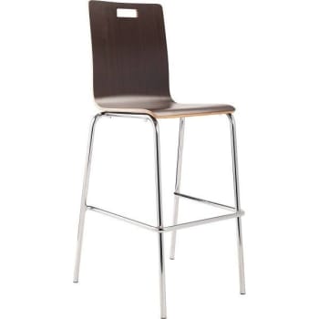National Public Seating® Bushwick Cafe Stool Espresso