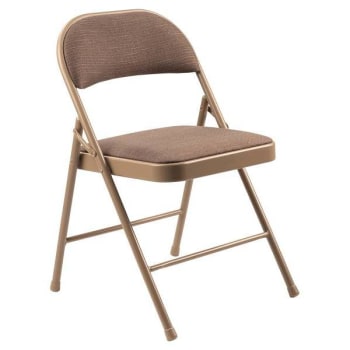 Image for National Public Seating® 900 Series Folding Chair Star Trail Brown Case Of 4 from HD Supply