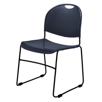 Image for National Public Seating® Multi-Purpose Ultra Compact Stack Chair Navy Blue from HD Supply