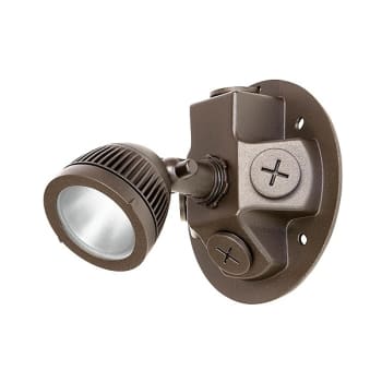 Hubbell Lighting DLR 5W LED Outdoor Single Head, Bronze, 10-26Vdc
