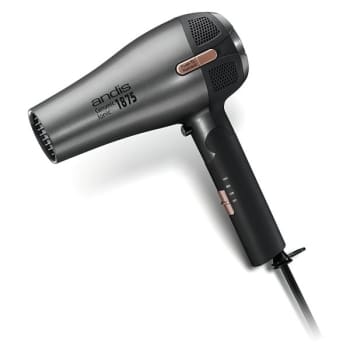 Image for Andis® Fold-N-Go 1875 Watt Ionic/Ceramic Hair Dryer Gray/Black from HD Supply