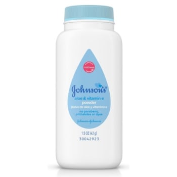 Image for Johnson's Baby Powder With Aloe Vera & Vitamin E, 1.5 Oz, Case Of 96 from HD Supply