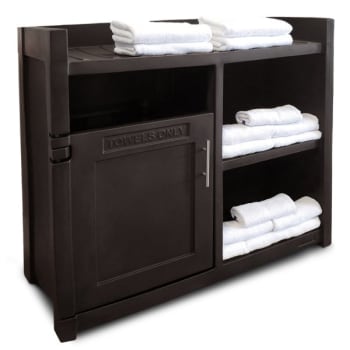 Image for Mayne Fairfield 41 Inch Espresso Towel Storage Unit from HD Supply