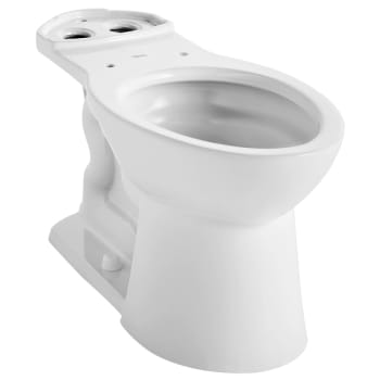 American Standard® VorMax® Elongated Bowl, Less Seat White ADA 1.0 - 1.28GPF