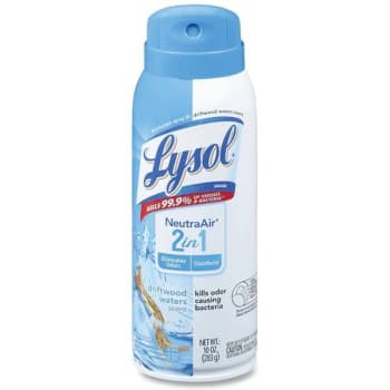Image for Lysol 10 Oz 2 In 1 Disinfectant Aerosol Spray Iii, Driftwood Case Of 6 from HD Supply