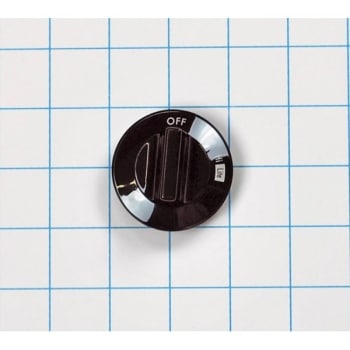 Image for Whirlpool Replacement Surface Burner Knob For Ranges, Part# Wp74002353 from HD Supply
