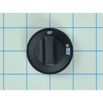 Image for Whirlpool Replacement Surface Burner Knob For Ranges, Part# Wp7711p135-60 from HD Supply