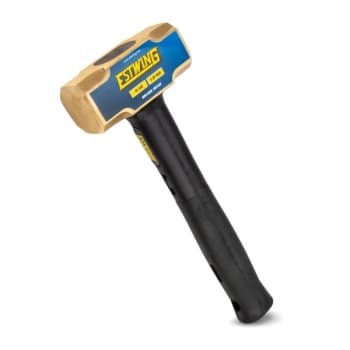 Image for Estwing 4 Pound Brass Sledge Hammer 12 Inch Indestructible Handle from HD Supply