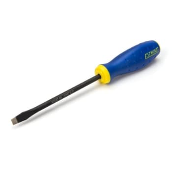 Image for Estwing 5/16 Inch X 6 Inch Magnetic Diamond Tip Screwdriver, Ergonomic Handle from HD Supply
