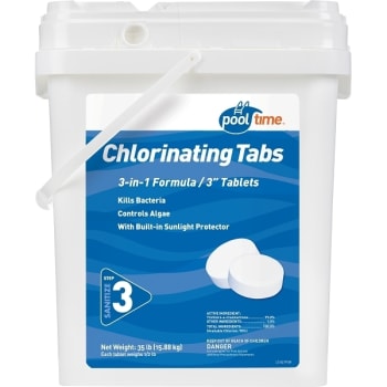 Image for Pool Time 35lb 3 Inch Chlorinating Tablets from HD Supply