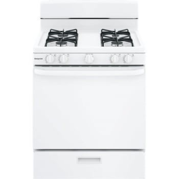 Image for Hotpoint 30" Free-Standing Gas Range White from HD Supply