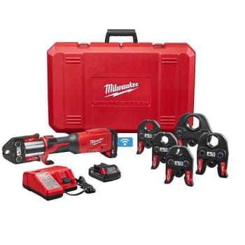 Image for Milwaukee® M18™ Force Logic™ Press Tool With One-Key™ With 1/2-2 Inch Cts Jaws from HD Supply