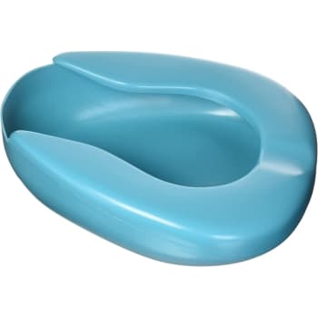 Image for DMI Autoclavable Delux Bedpan, No Spill or Splash Design, Blue from HD Supply