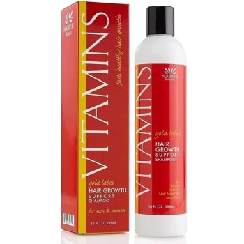 Healthsmart Gold Label Nourish Beaute Vitamins Natural Shampoo For Hair Growth