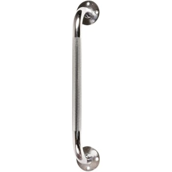 Image for DMI Textured 24" Bathroom Shower Assist Handle/Grab Bar, Silver from HD Supply