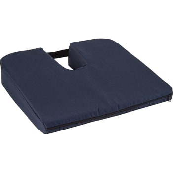 Image for Dmi Sloping Seat Cushion For Coccyx Support And Better Posture With Cover, Navy from HD Supply