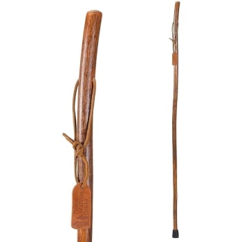 Image for Brazos 58" Free Form Hickory Handcrafted Wood Walking Stick, Made in the USA from HD Supply