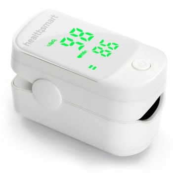Healthsmart Fingertip Pulse Oximeter Blood Oxygen Saturation Content, Pulse Rate