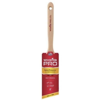 Image for Wooster Pro 2 In. Nylon/Polyester Angle Sash Brush from HD Supply