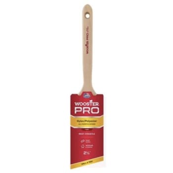 Image for Wooster Pro 2-1/2 In. Nylon/Polyester Angle Sash Brush from HD Supply