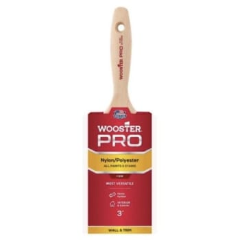 Image for Wooster Pro 3 In. Nylon/Polyester Flat Brush from HD Supply
