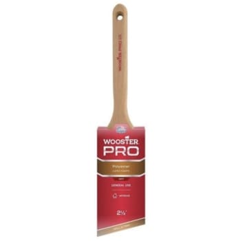 Image for Wooster Pro 2-1/2 In. Polyester Angle Sash Brush from HD Supply