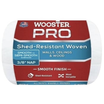 Image for Wooster Pro 4 In. x 3/8 In. High-Density Woven Roller Cover from HD Supply