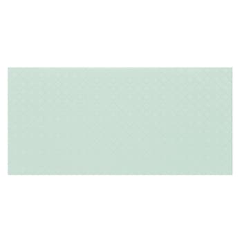 Abolos 12in x 24in Green Glass Large Slip Resistant Tile, Pearl Mist, Case Of 5