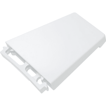 Image for Whirlpool Refrigerator Door Shelf End Cap White from HD Supply
