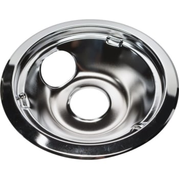 Image for GE 6 Inch Chrome Drip Bowl from HD Supply